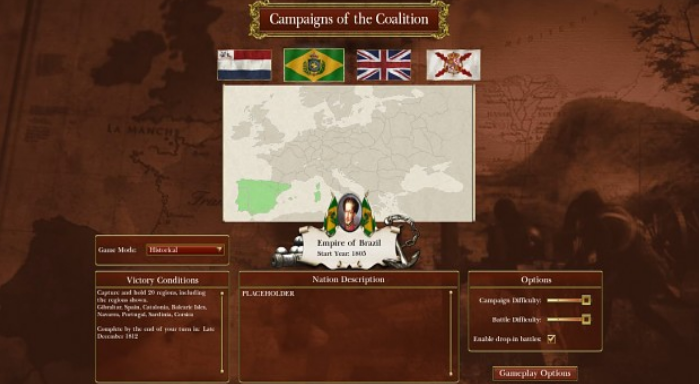 拿破仑全面战争MOD:巴西帝国